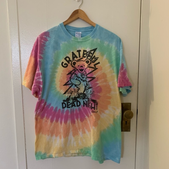 Grateful Dead Other - Grateful Dead dead night tie dye t shirt